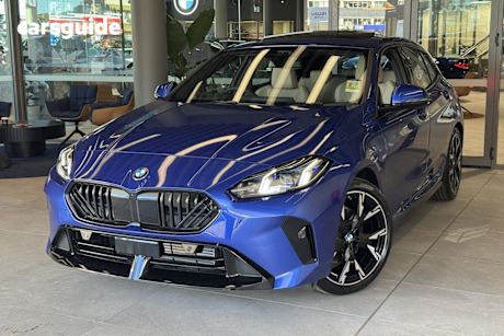 Blue 2025 BMW 118I Hatchback M Sport