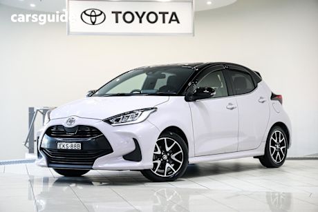 Pink 2020 Toyota Yaris Hatchback ZR