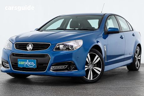 Blue 2015 Holden Commodore Sedan SV6 Storm