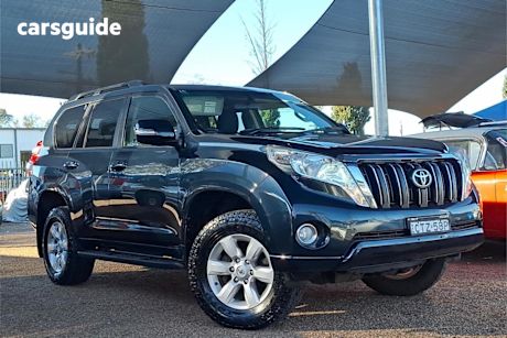 Grey 2014 Toyota Landcruiser Prado Wagon GXL (4X4)