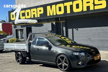 Grey 2008 Ford Falcon Cab Chassis (LPG)