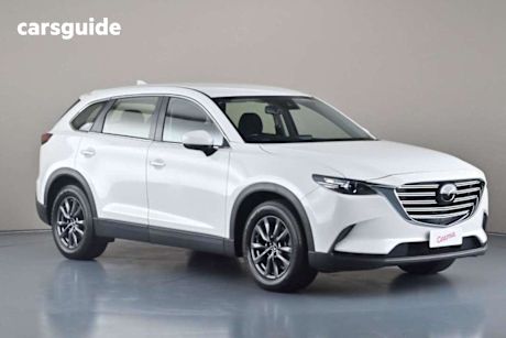 White 2022 Mazda CX-9 Wagon Sport (fwd)