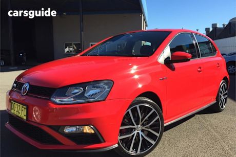 Red 2016 Volkswagen Polo Hatchback GTI