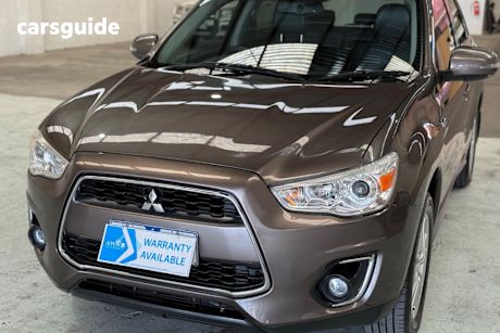 Brown 2013 Mitsubishi ASX Wagon Aspire (4WD)