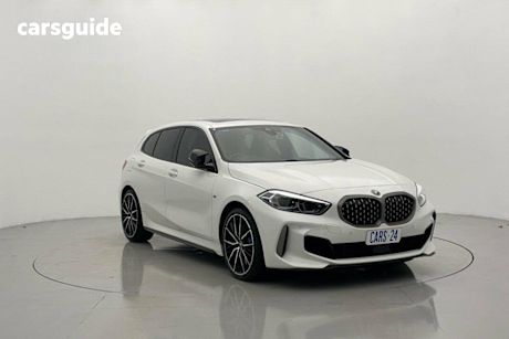 White 2021 BMW M135I Hatchback Xdrive