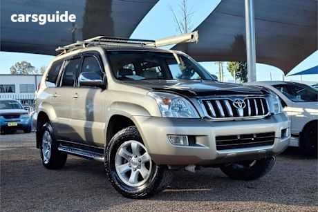 Gold 2004 Toyota Landcruiser Prado Wagon Grande (4X4)