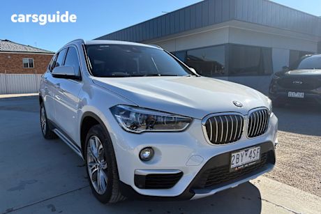 White 2019 BMW X1 Wagon Sdrive 18I