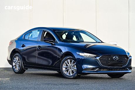 Blue 2019 Mazda 3 Sedan G20 Pure