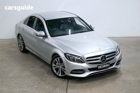 Silver 2015 Mercedes-Benz C250 Sedan