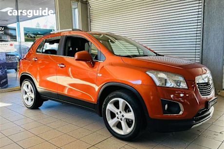 Orange 2017 Holden Trax Wagon LTZ