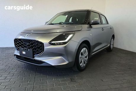 Silver 2024 Suzuki Swift Hatchback Hybrid