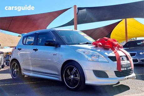 Silver 2012 Suzuki Swift Hatchback GA