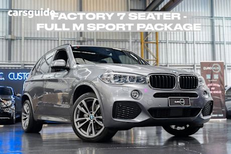 Grey 2016 BMW X5 Wagon Xdrive 30D