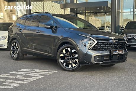 Grey 2022 Kia Sportage Wagon GT-Line (awd)