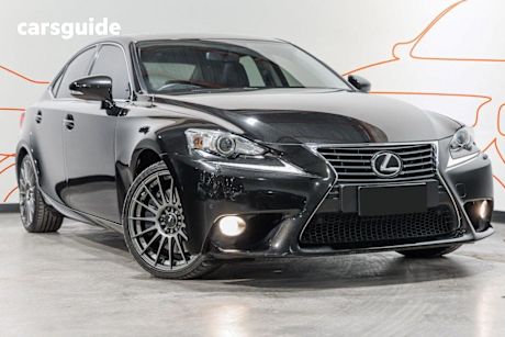 Black 2013 Lexus IS350 Sedan Luxury