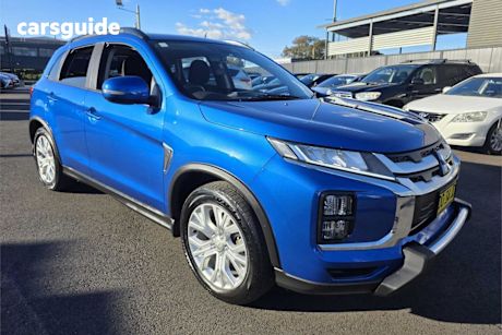 Blue 2022 Mitsubishi ASX Wagon LS (2WD)
