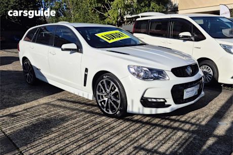 White 2016 Holden Commodore Sportswagon SS-V