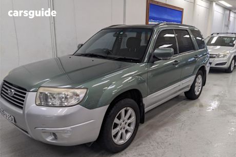 Green 2007 Subaru Forester Wagon X