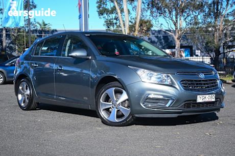 Grey 2016 Holden Cruze Hatchback Z-Series