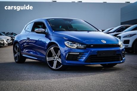 Blue 2015 Volkswagen Scirocco Coupe R