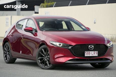 Red 2024 Mazda 3 Sedan G25 Astina