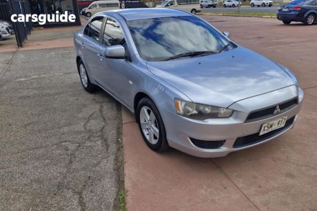 Silver 2008 Mitsubishi Lancer Sedan ES
