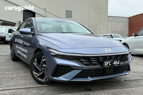 Blue 2024 Hyundai I30 Sedan Premium