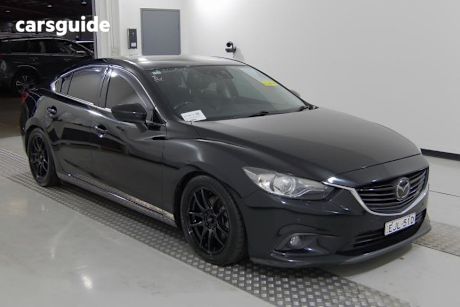 Black 2014 Mazda 6 Sedan Atenza