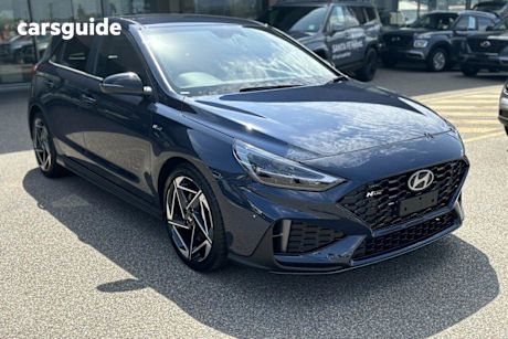 Blue 2024 Hyundai I30 Hatchback N Line Mhev