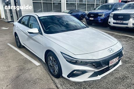 White 2024 Hyundai I30 Sedan (BEV)