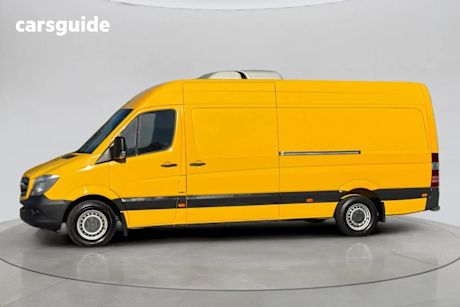 Yellow 2016 Mercedes-Benz Sprinter Commercial