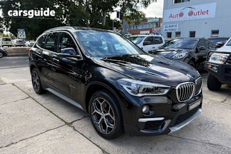 Black 2016 BMW X1 Wagon Sdrive 18D