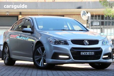 Silver 2015 Holden Commodore Sedan SV6
