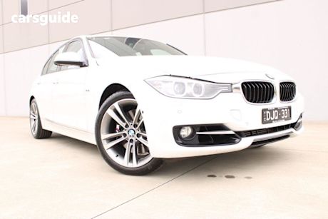 White 2013 BMW 335I Sedan