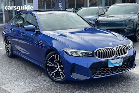 Blue 2022 BMW 320I Sedan M Sport