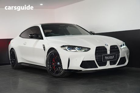 White 2021 BMW M4 Coupe Competition
