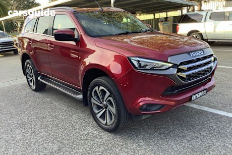 Red 2022 Isuzu MU-X Wagon LS-T (4X4)