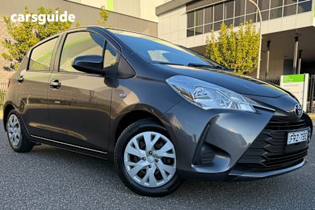 Grey 2017 Toyota Yaris Hatchback Ascent