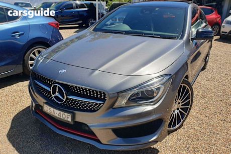 Grey 2015 Mercedes-Benz CLA250 Wagon Sport 4Matic S/Brake