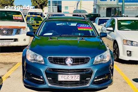Blue 2014 Holden Commodore Sportswagon SV6