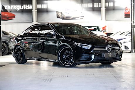 Black 2021 Mercedes-Benz A35 Sedan 4Matic