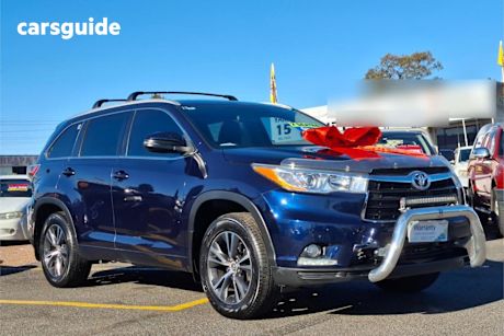 Blue 2016 Toyota Kluger Wagon GXL (4X2)