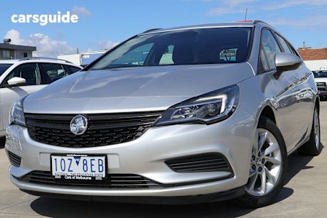 Silver 2018 Holden Astra Sportswagon LS Plus