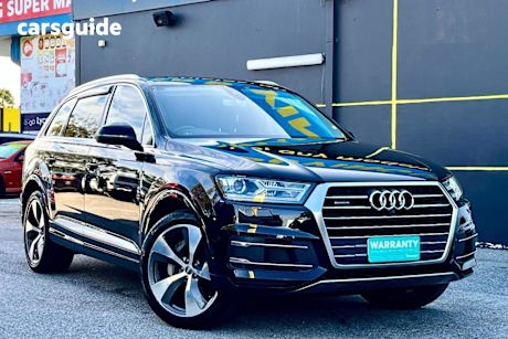 Black 2015 Audi Q7 Wagon 3.0 TDI Quattro