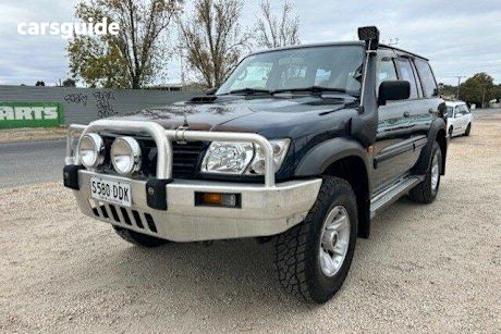 Blue 2002 Nissan Patrol Wagon ST Plus (4X4)