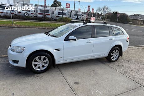 White 2011 Holden Commodore Sportswagon Omega