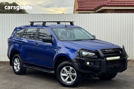 Blue 2023 Isuzu MU-X Wagon LS-M (4X2)