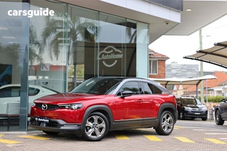 Red 2021 Mazda MX-30 Wagon G20E Astina Mhev