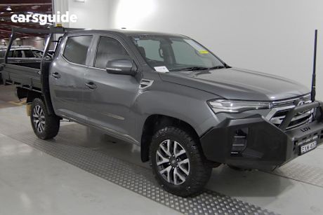 Grey 2022 LDV T60 Double Cab Utility MAX PRO (4X4)