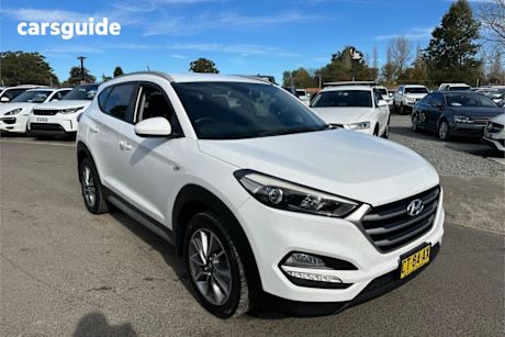 White 2017 Hyundai Tucson Wagon Active X 2WD